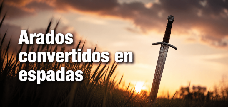 Arados convertidos en espadas